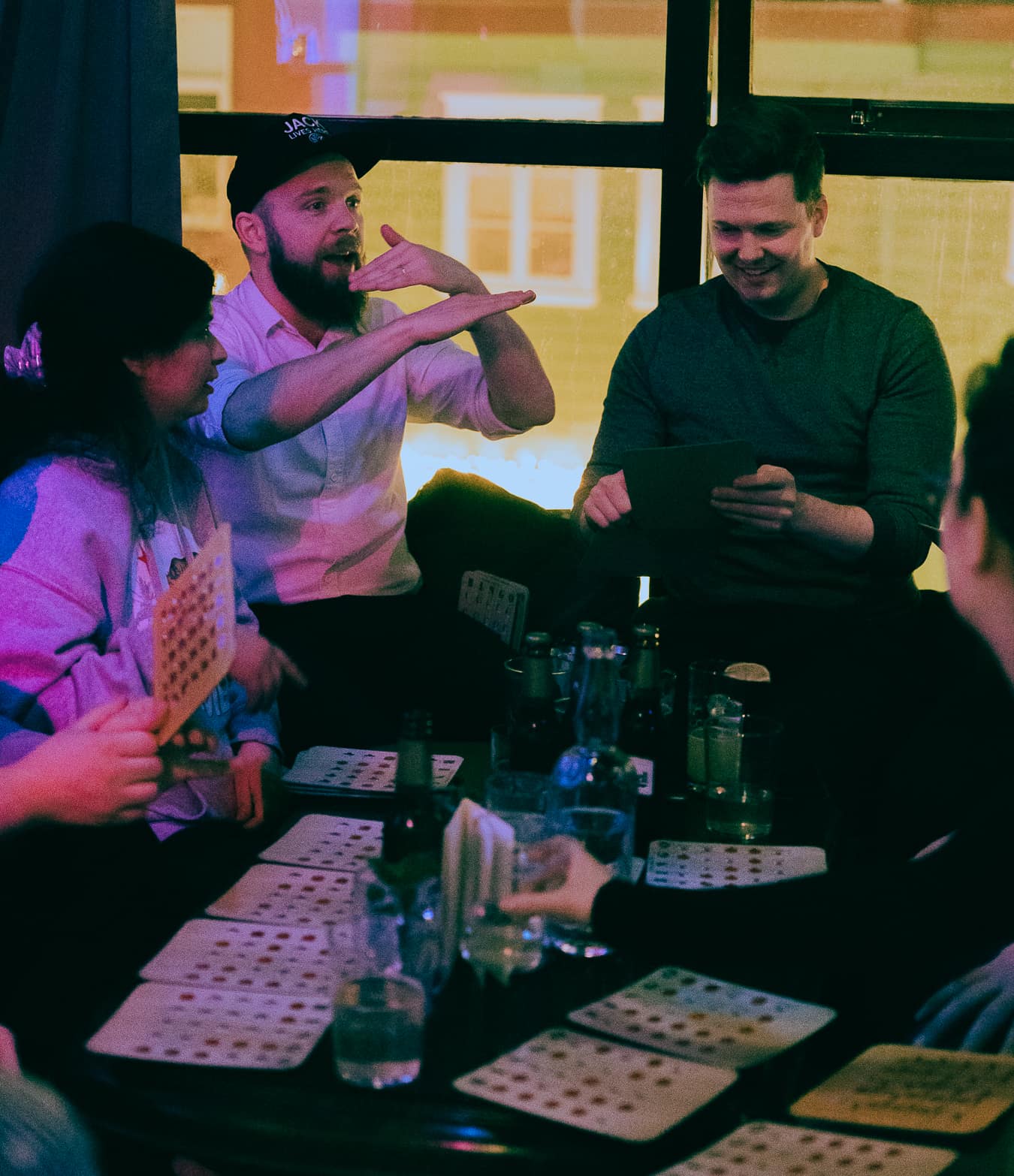 Guests during a Bingo event night